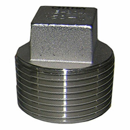 TRUE VALUE 0.5 in. Stainless Steel Pipe Plug 209857